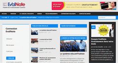 Desktop Screenshot of evalnote.com